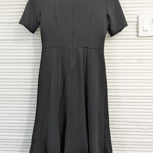 Donna Morgan Charcoal Mini Dress